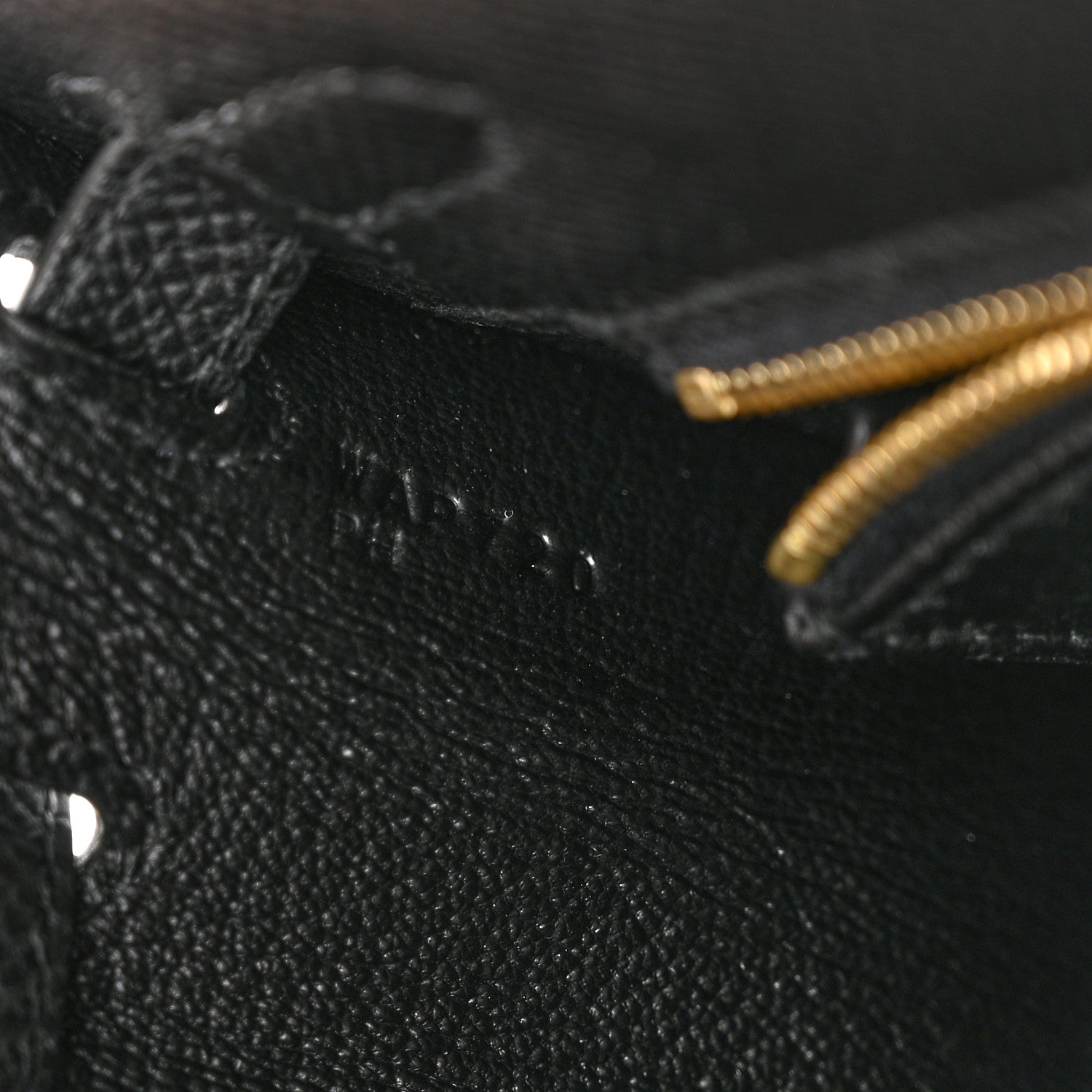 Hermes Epsom Kelly Sellier 25 Black 7 of 11