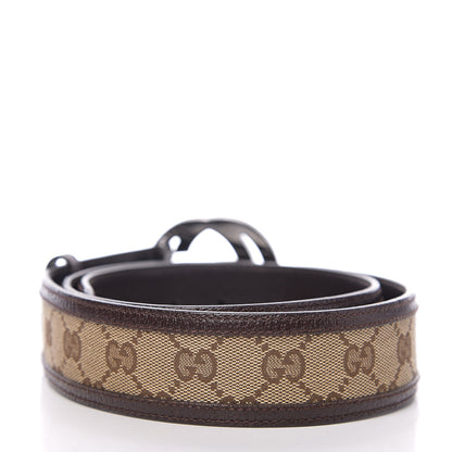 Gucci Monogram Interlocking G Belt 100 40 Dark Brown 2 of 7