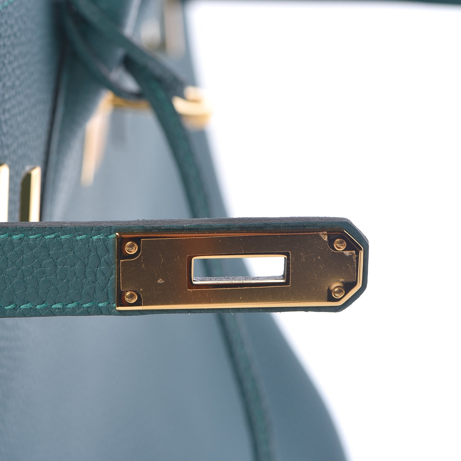 Hermes Togo Birkin 35 Malachite 15 of 33