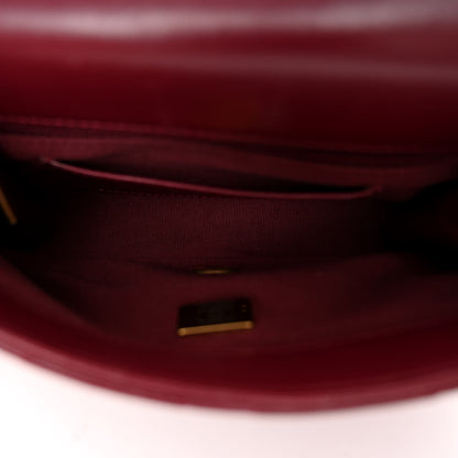 Chanel Lambskin Quilted Small Fancy Jewel Flap Burgundy 5 of 11