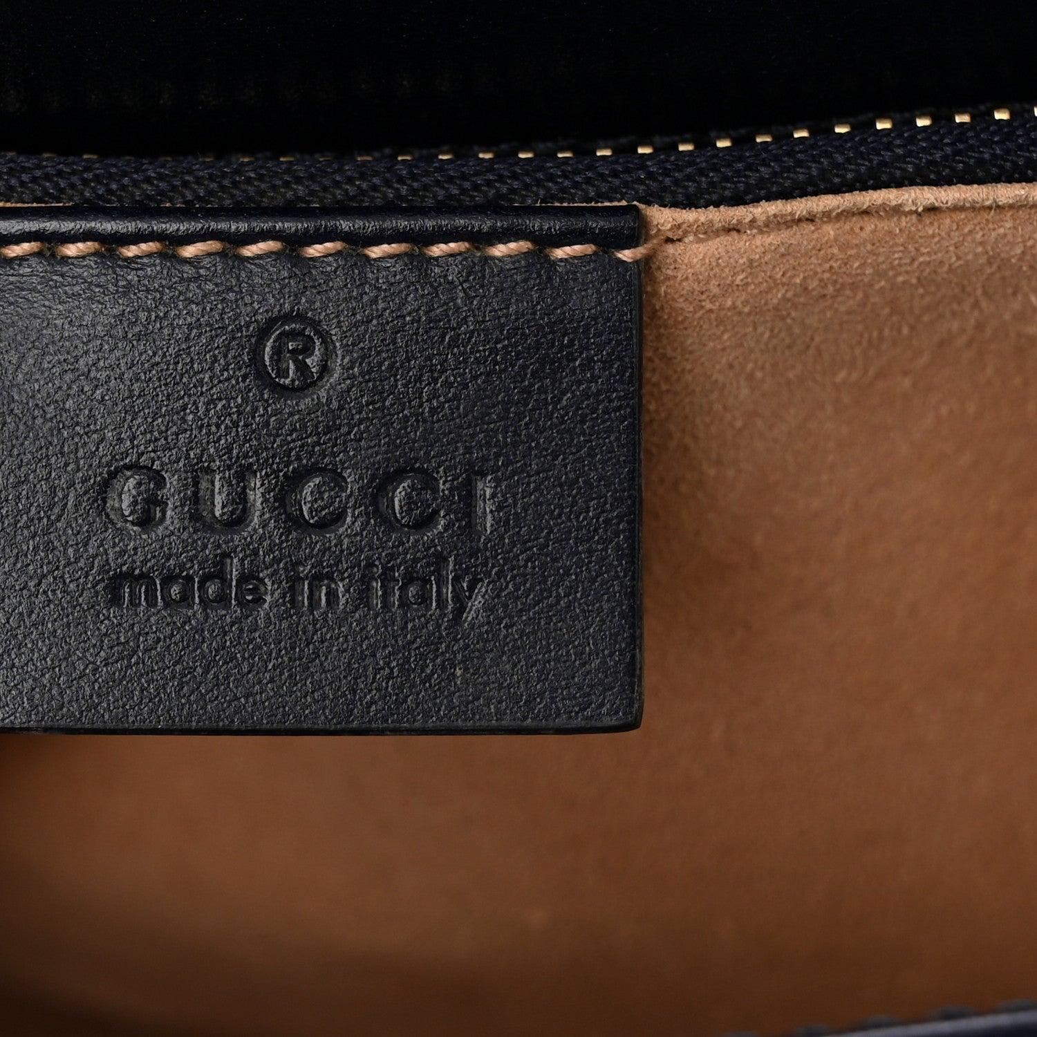 Gucci Calfskin Web Horsebit 1955 Shoulder Bag Blue 6 of 11