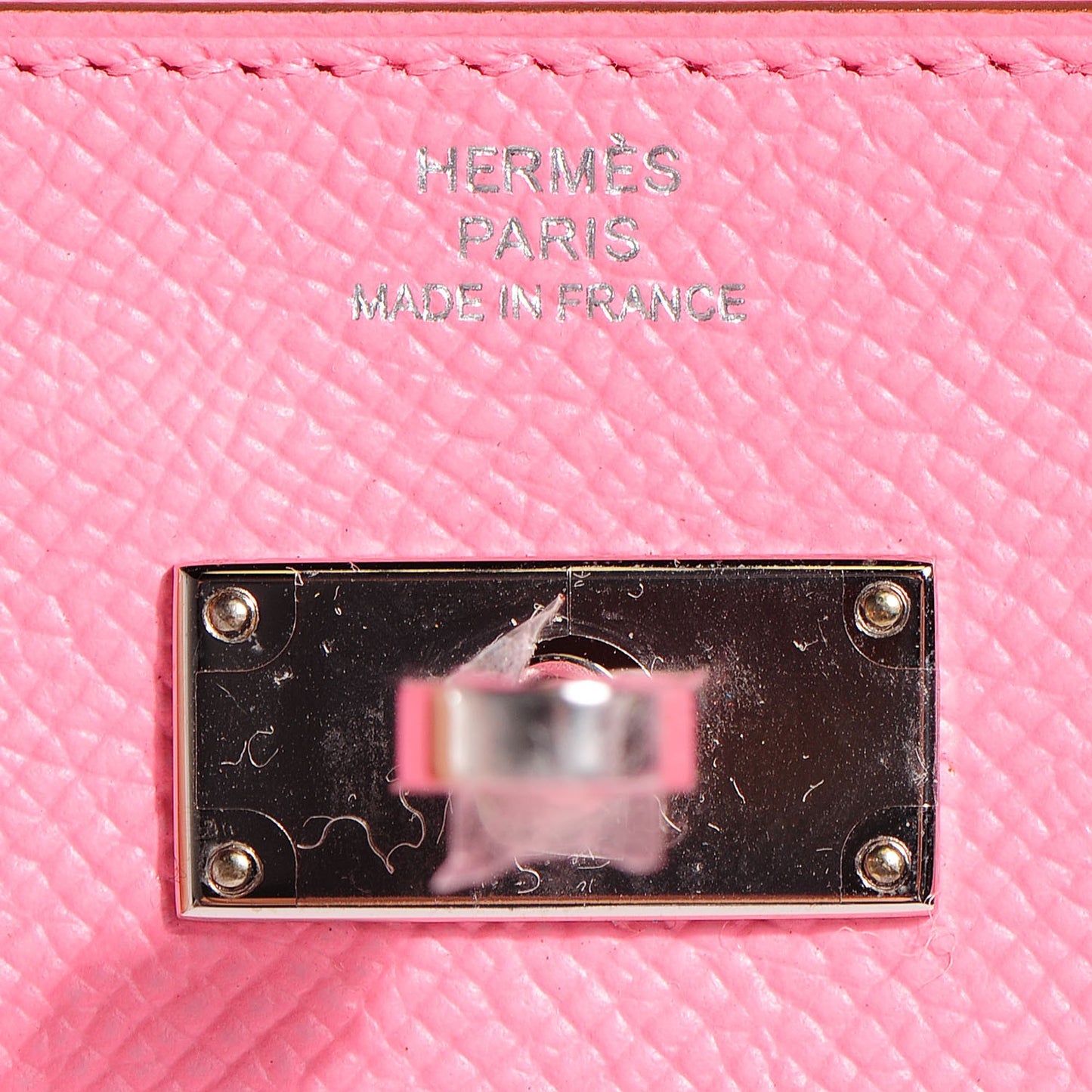 Epsom Kelly Longue Wallet Rose Confetti