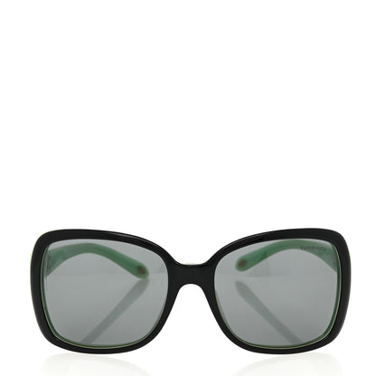 Tiffany Acetate 1837 Sunglasses TF4029 Black Tiffany Blue 2 of 8