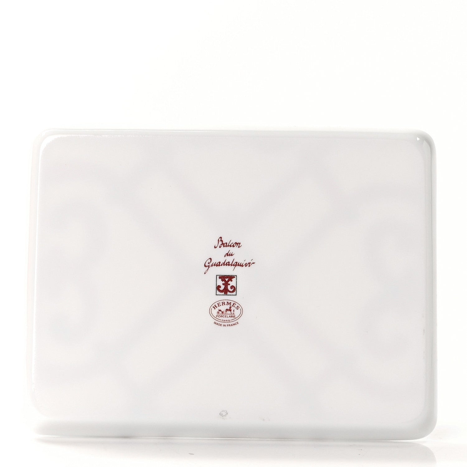 Hermes Porcelain Balcon du Guadalquivir Sushi Plate 3 of 3