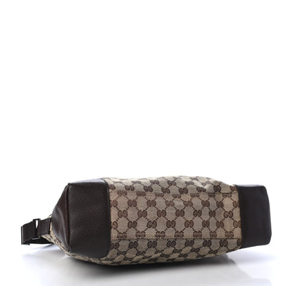 Gucci Monogram Messenger Bag Ebony 3 of 5