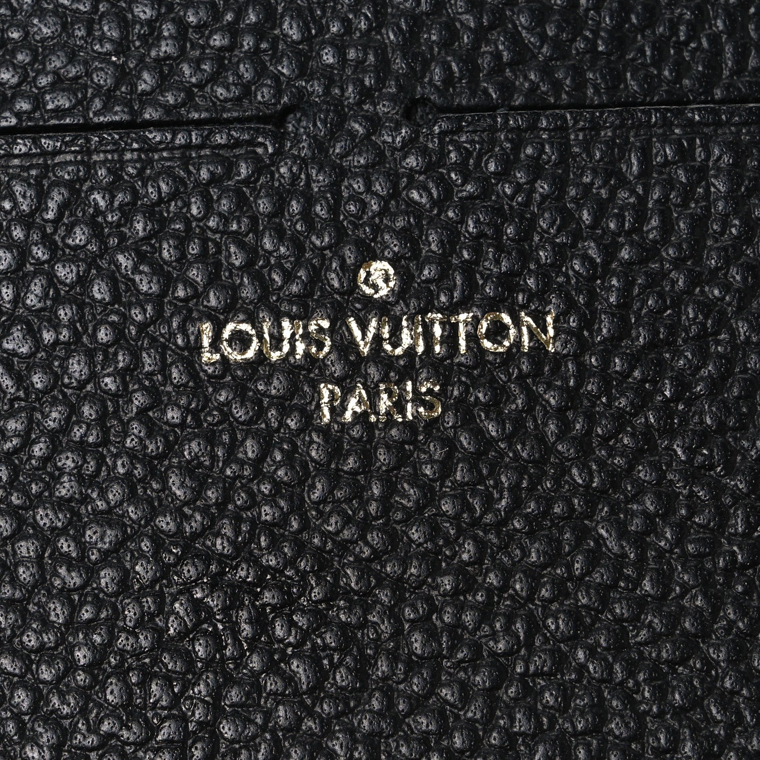 Louis Vuitton Calfskin Felicie Chain Wallet Card Holder Insert Black 6 of 6