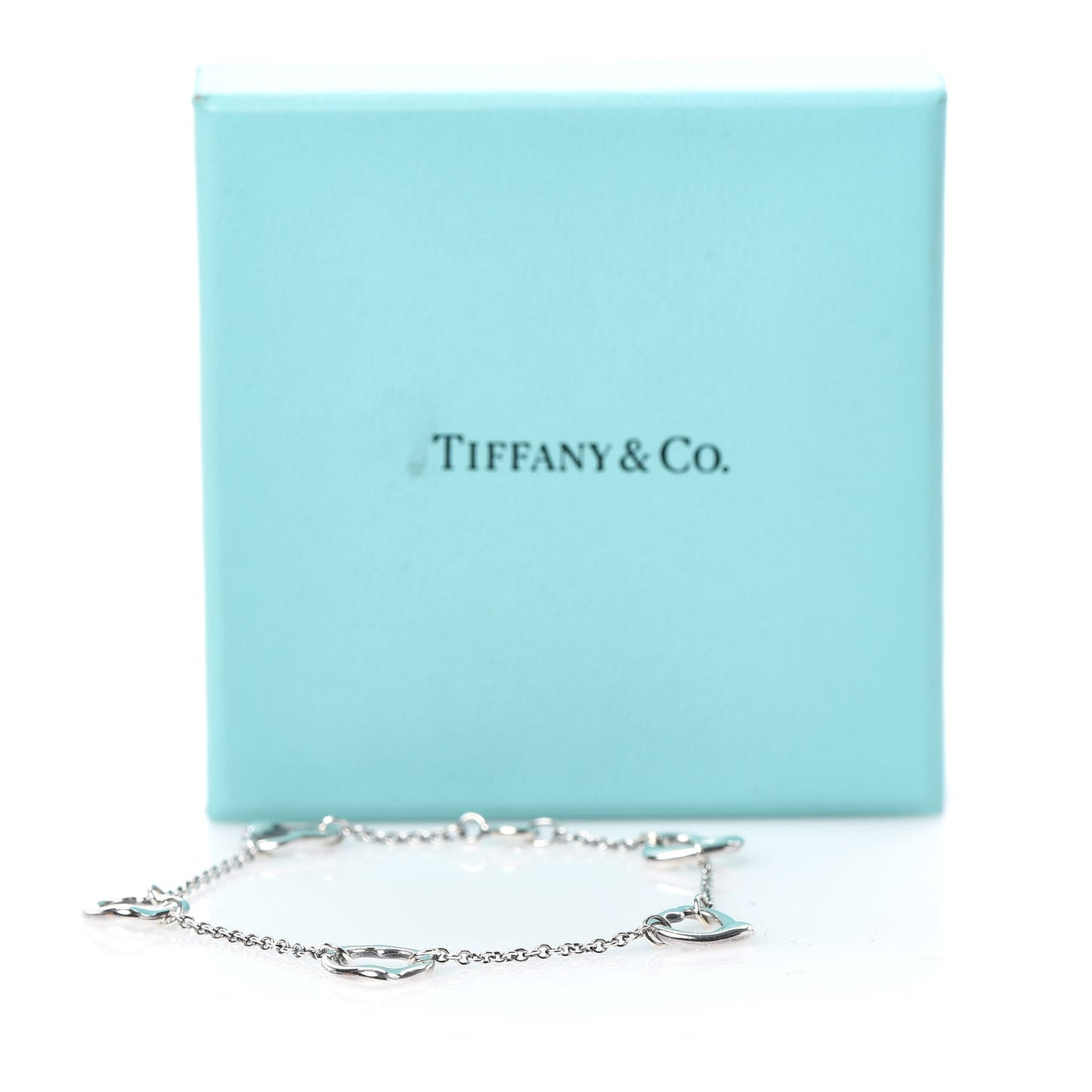 Sterling Silver Elsa Peretti Open Heart Bracelet