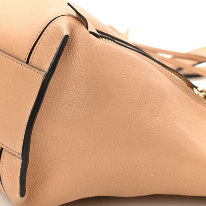Chloe Smooth Calfskin Small Milo Shopping Tote Beige 14 of 15