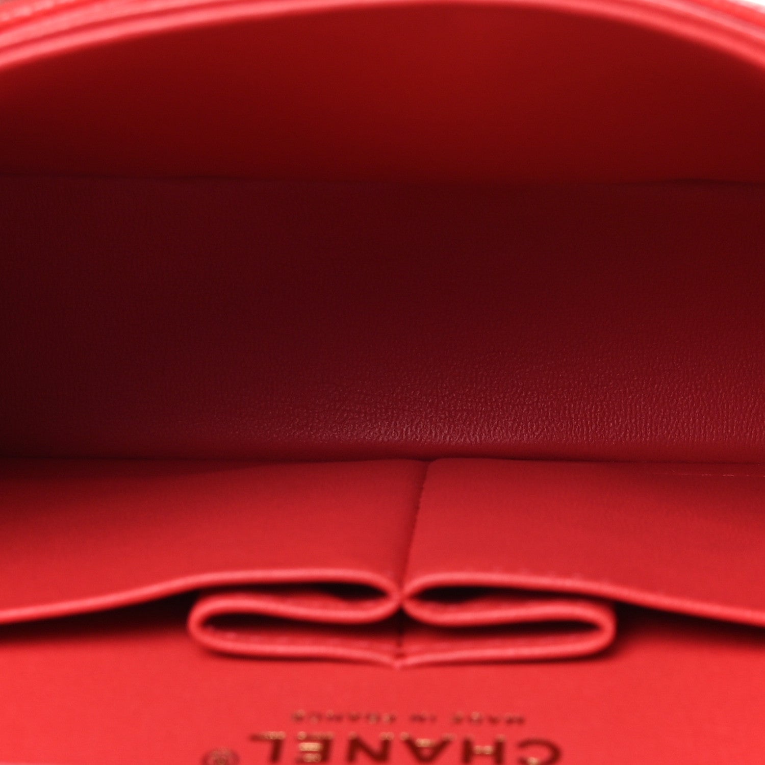 Chanel Caviar Quilted Small Double Flap Red 4 of 14