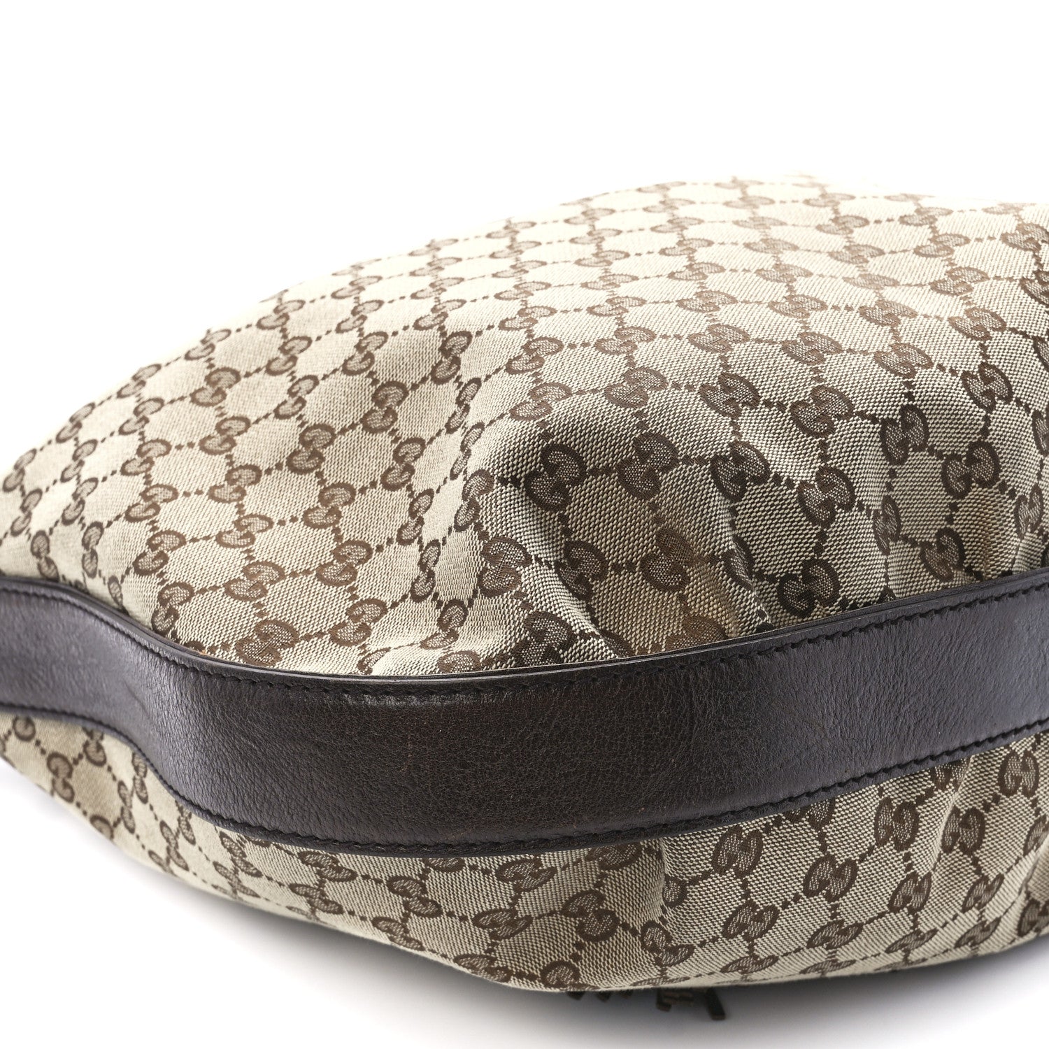 Gucci Monogram Medium Interlocking Icon Shoulder Bag Dark Brown 10 of 11