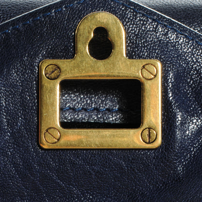 Proenza Schouler Lambskin PS1 Medium Satchel Midnight 9 of 13