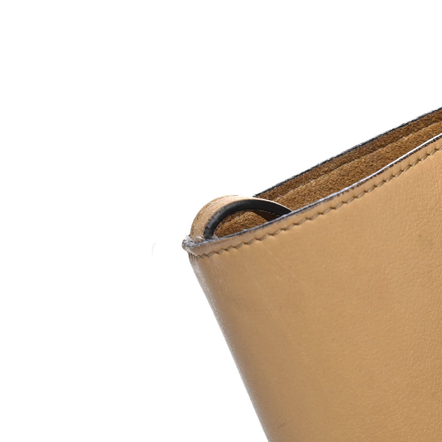 Celine Supple Natural Calfskin Medium Tri-Fold Bag Sand 14 of 19