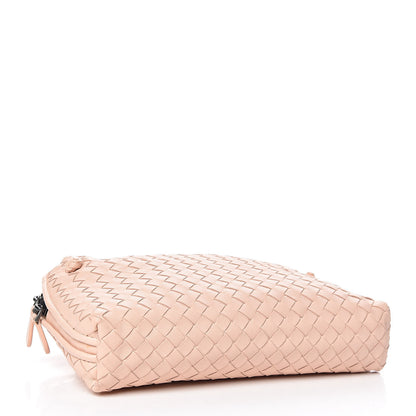 Bottega Veneta Nappa Intrecciato Nodini Crossbody Messenger Flamingo 4 of 11