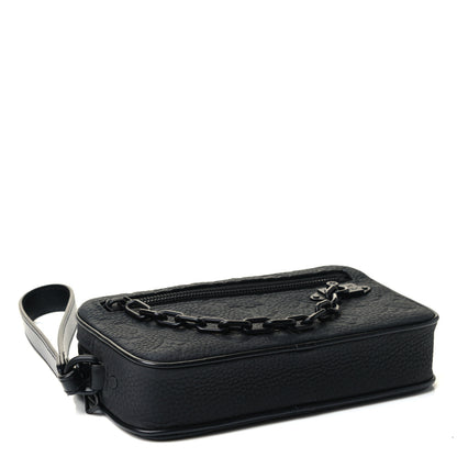 Louis Vuitton Taurillon Monogram Pochette Volga Black 3 of 4
