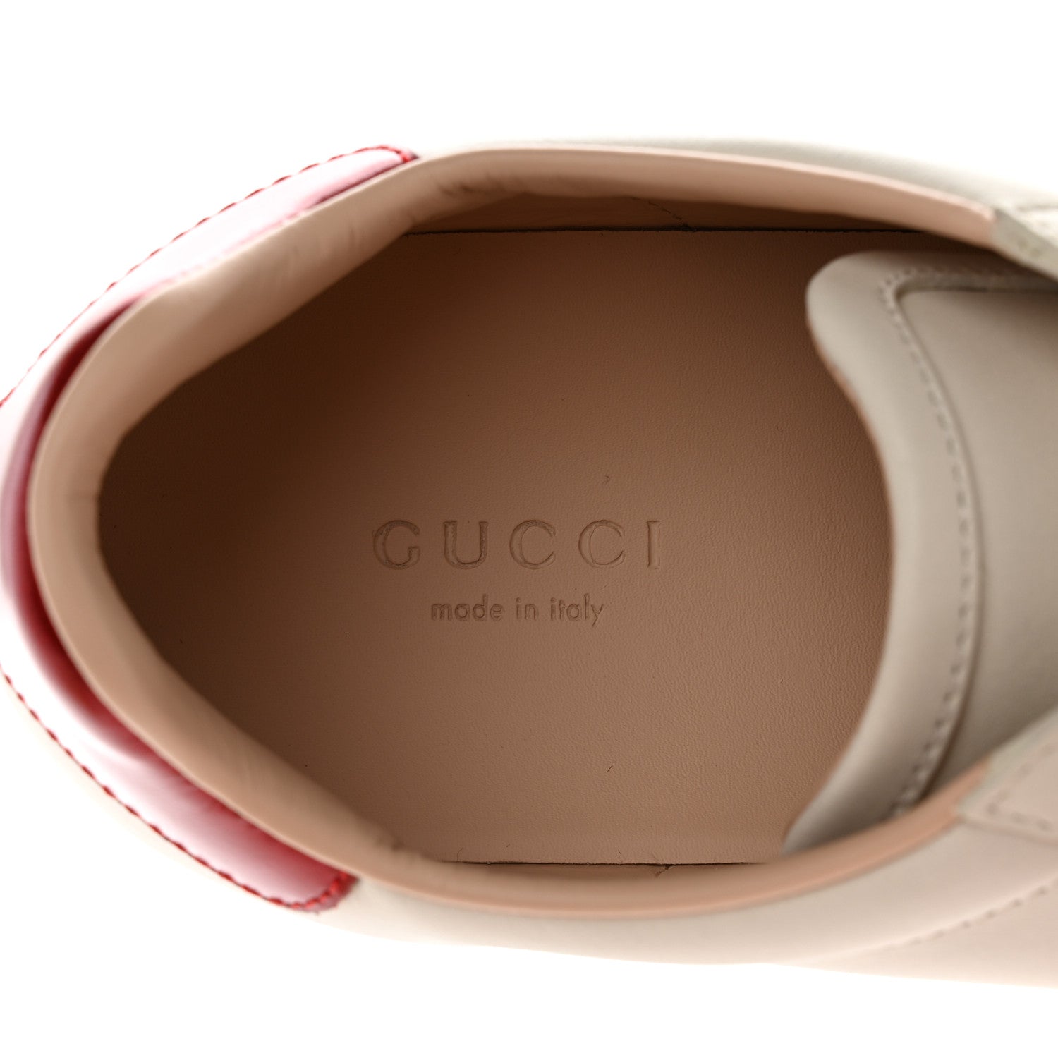 Gucci Calfskin Mystic Cat Print Womens Ace Sneakers 36 White 8 of 13