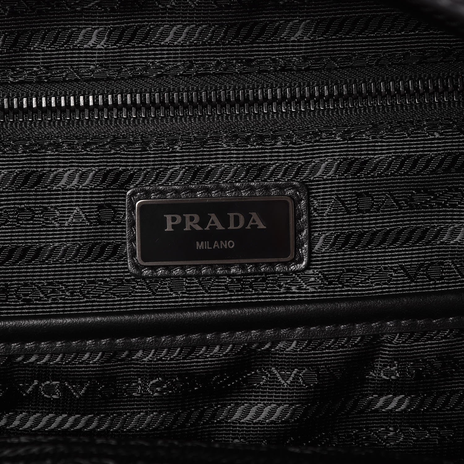 Prada Soft Calfskin Day Backpack Black 6 of 9