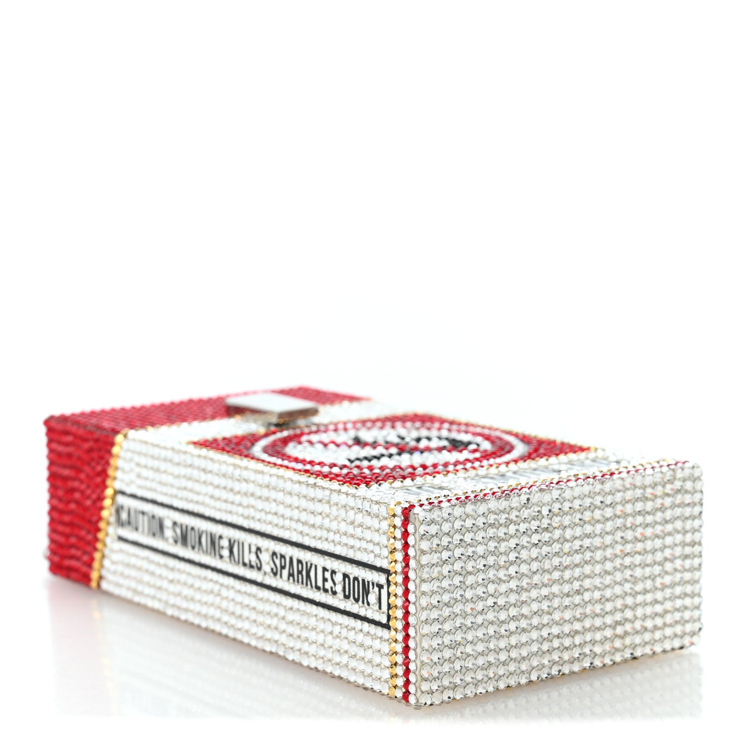 Judith Leiber Crystal Le Case No Smoking Minaudiere Box 3 of 13