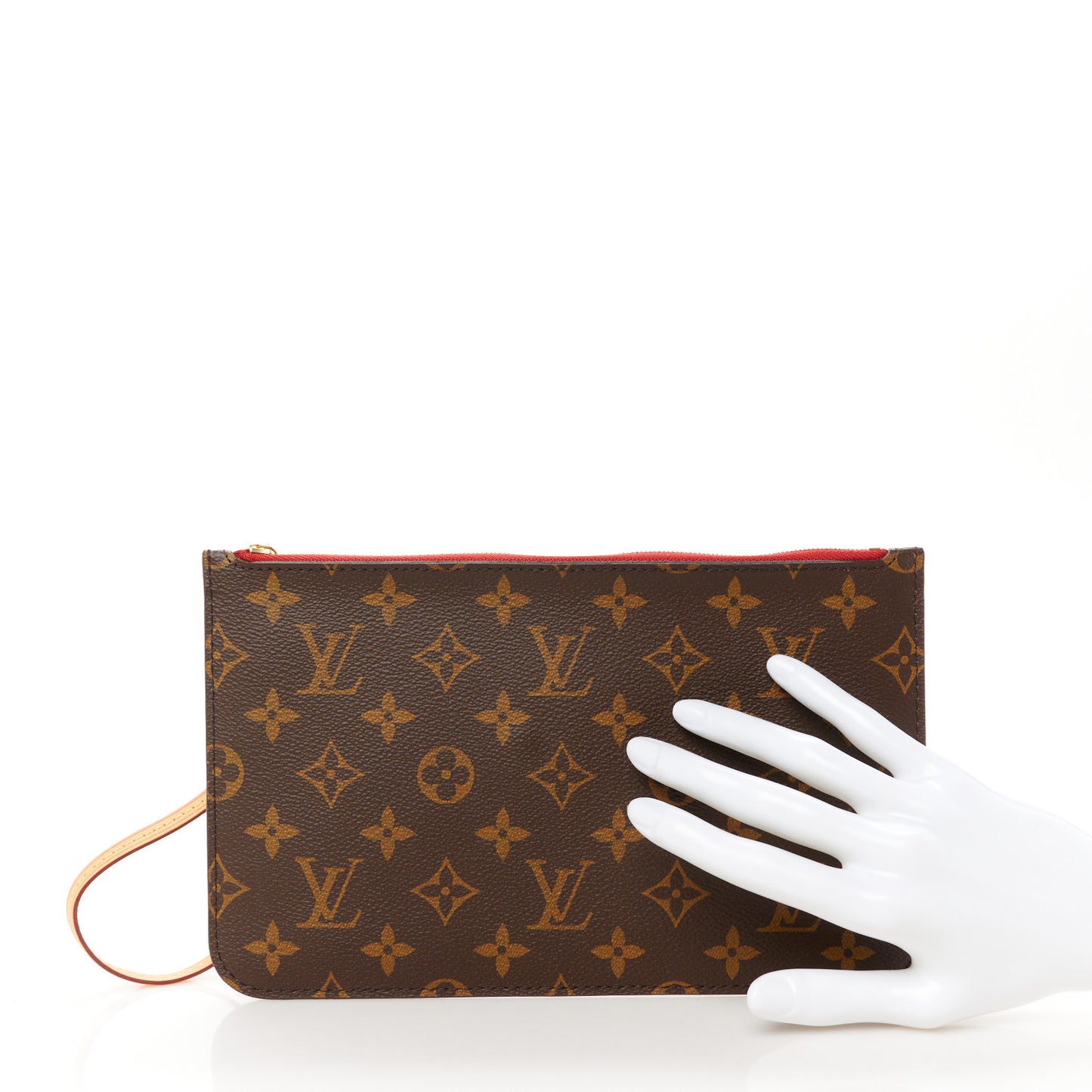 Monogram Neverfull MM GM Pochette Cherry