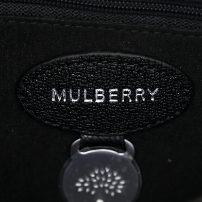 Mulberry Glossy Goatskin Small Lily Flap Black 6 of 10