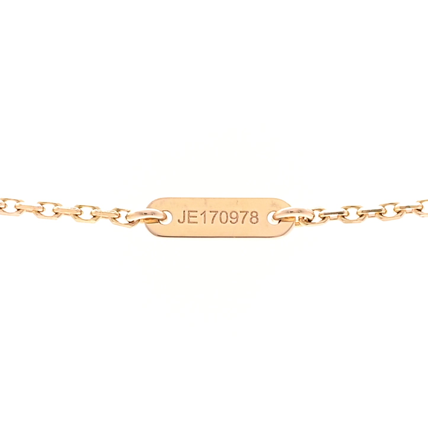 18K Rose Gold Carnelian Sweet Alhambra Pendant Necklace
