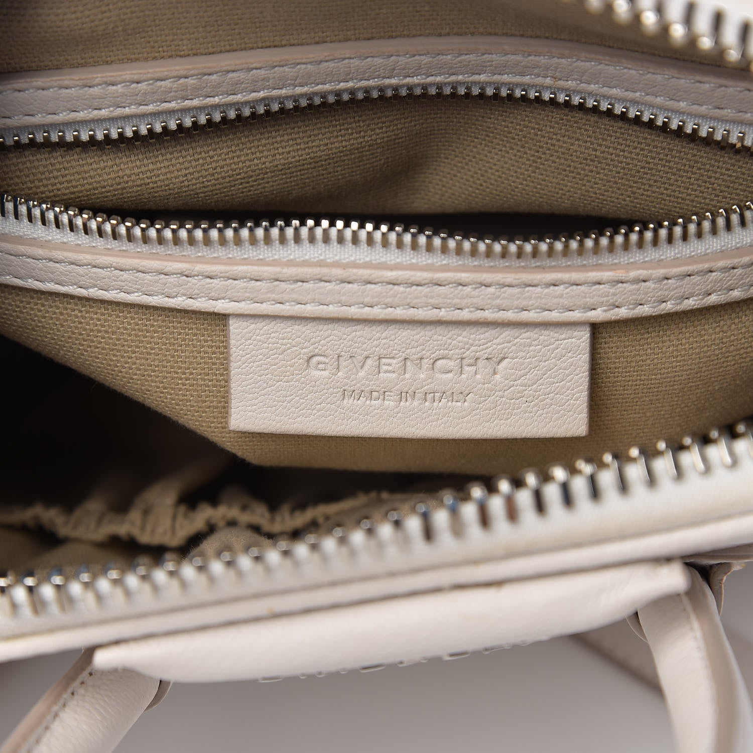 Givenchy Sugar Goatskin Mini Antigona White 5 of 12