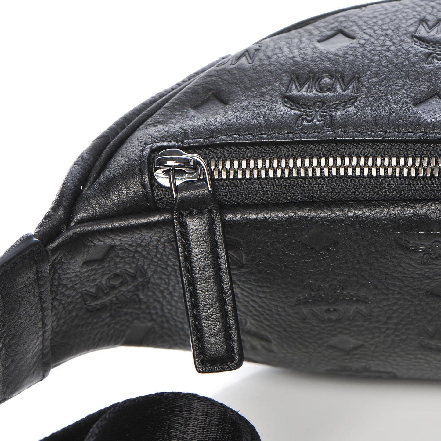 Calfskin Ottomar Monogram Belt Bag Black