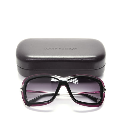 Louis Vuitton Sunglasses Z0324W Burgundy Black 8 of 8