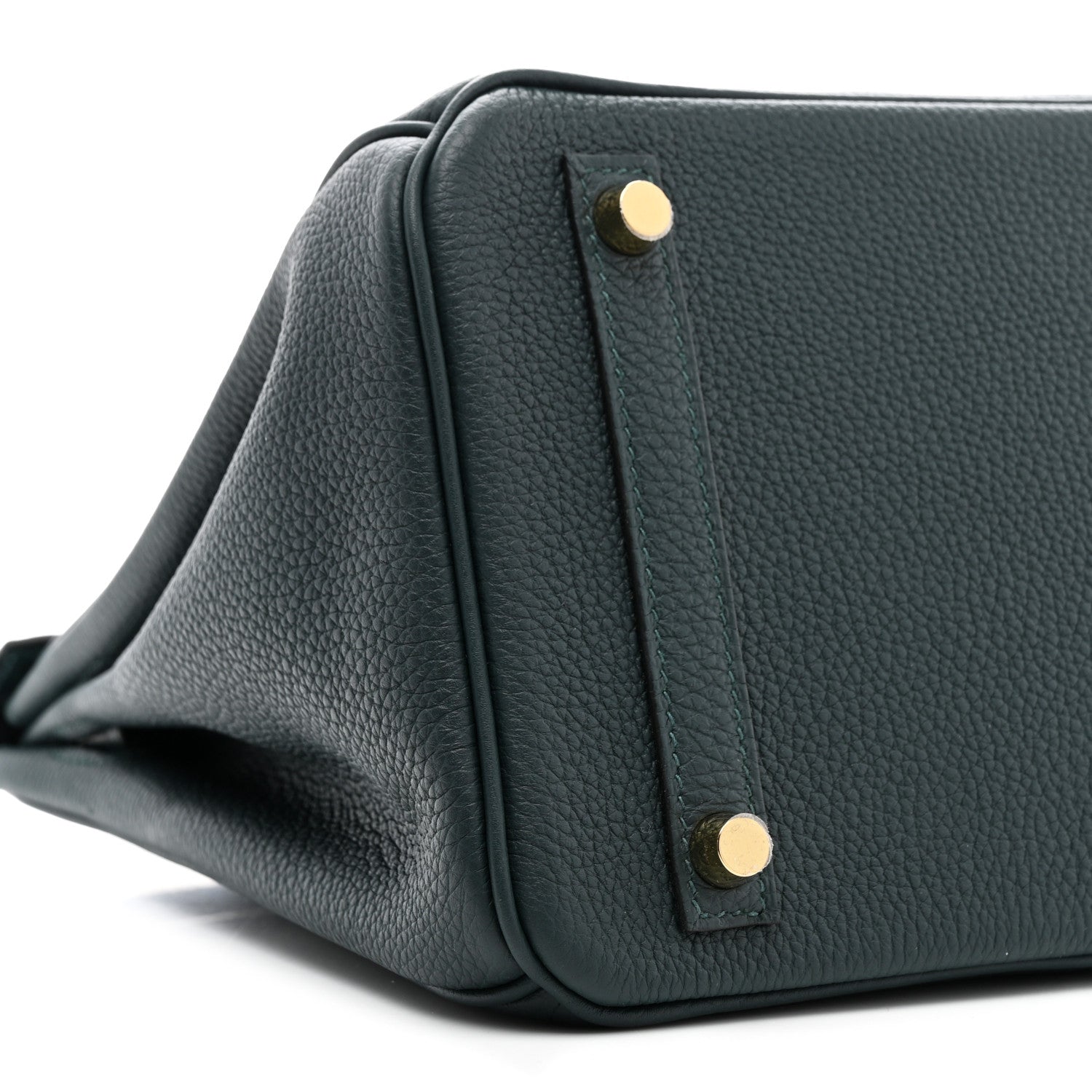 Hermes Togo Matte Alligator Birkin Touch 30 Vert Cypress 9 of 14