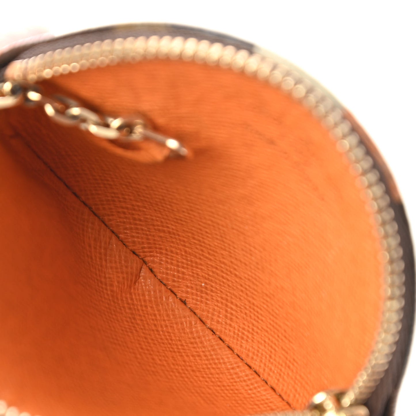 Monogram Groom Round Coin Purse