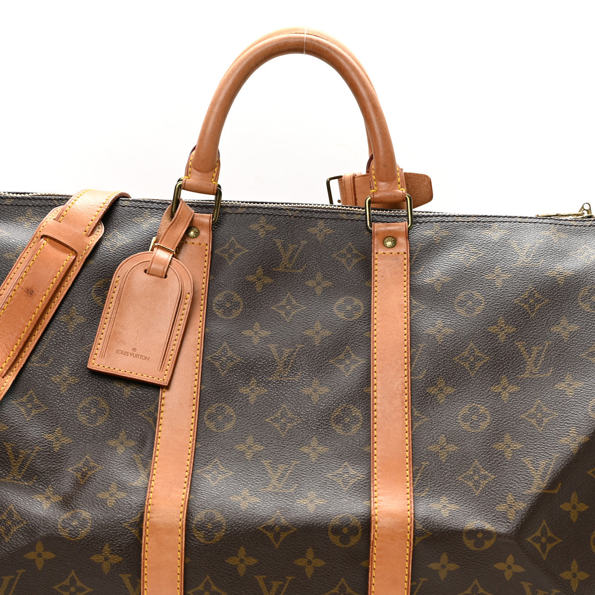 Louis Vuitton Monogram Keepall Bandouliere 55 8 of 10