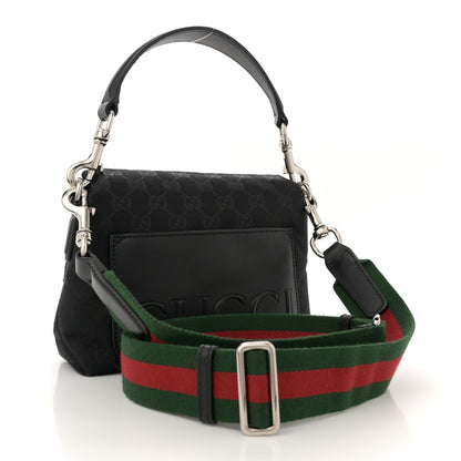 Gucci GG Canvas Small Crossbody Bag Black 3 of 11