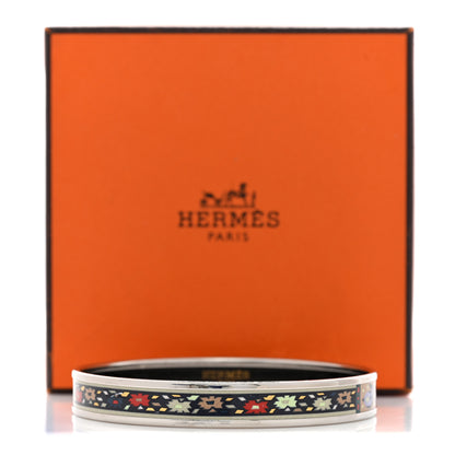 Hermes Enamel Narrow Bangle Bracelet 70 Multicolor 7 of 7