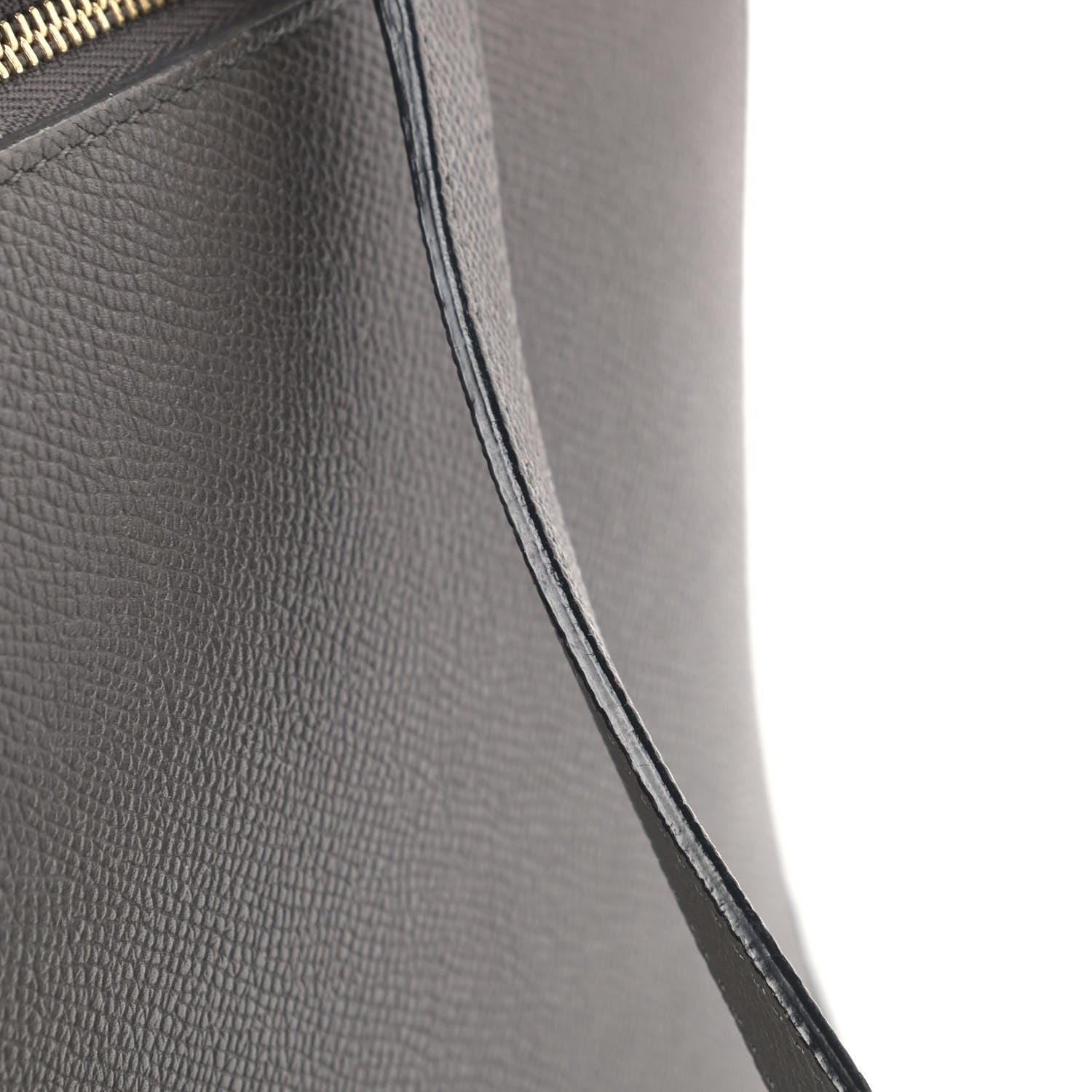 Celine Grained Calfskin Mini Belt Bag Grey 19 of 20