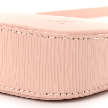 Louis Vuitton Epi Pochette Accessories NM Rose Ballerine 10 of 11