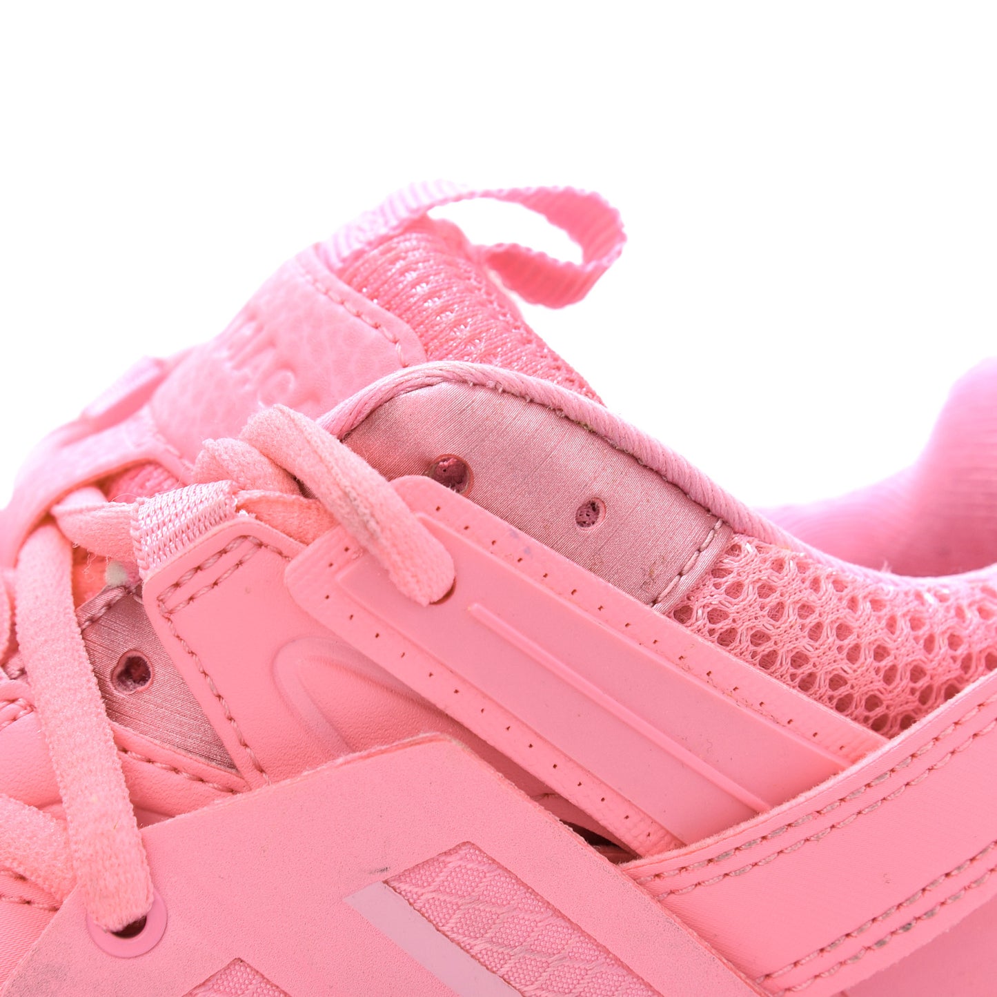Mesh Nylon Womens Track Sneakers 37 Pink
