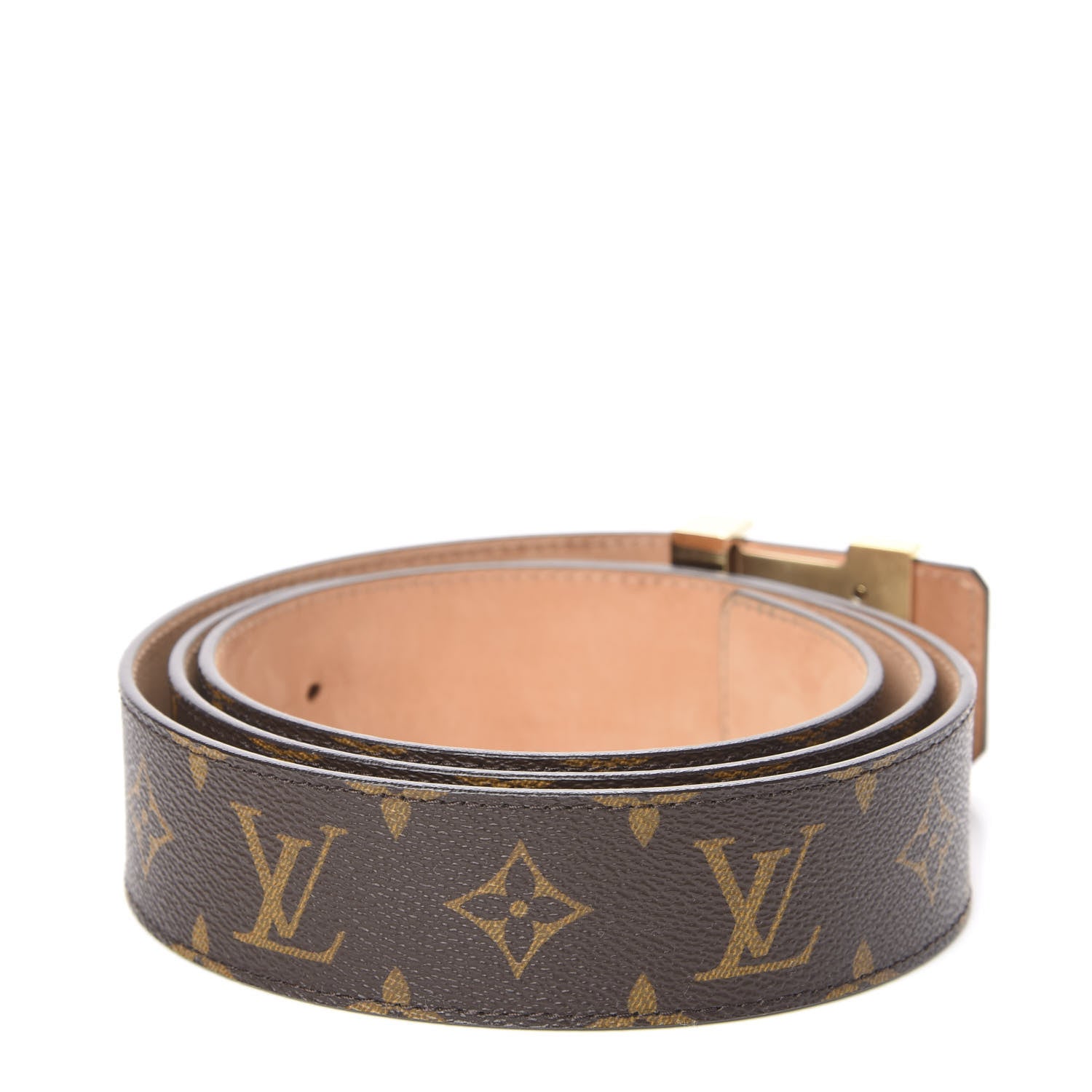 Louis Vuitton Monogram 40mm LV Initiales Belt 110 44 2 of 8