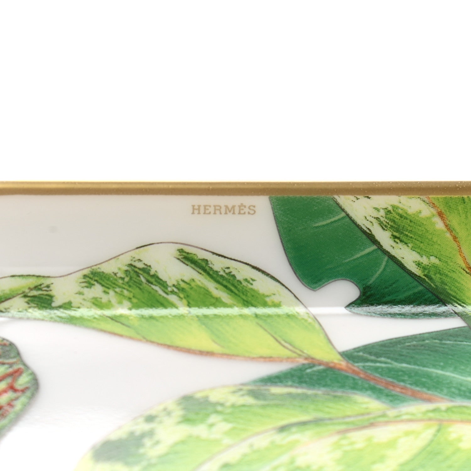 Hermes Porcelain Small Passifolia Tray N°1 6 of 7