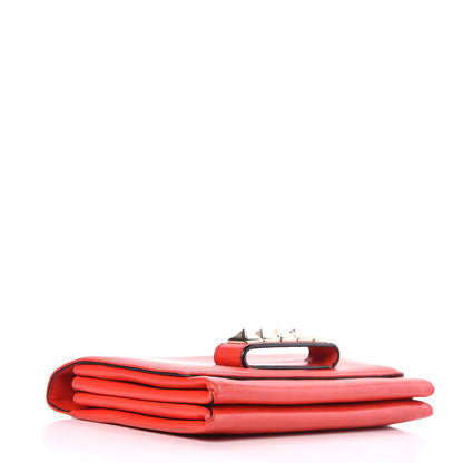 Valentino Garavani Nappa Va Va Voom Shoulder Bag Deep Orange 7 of 12