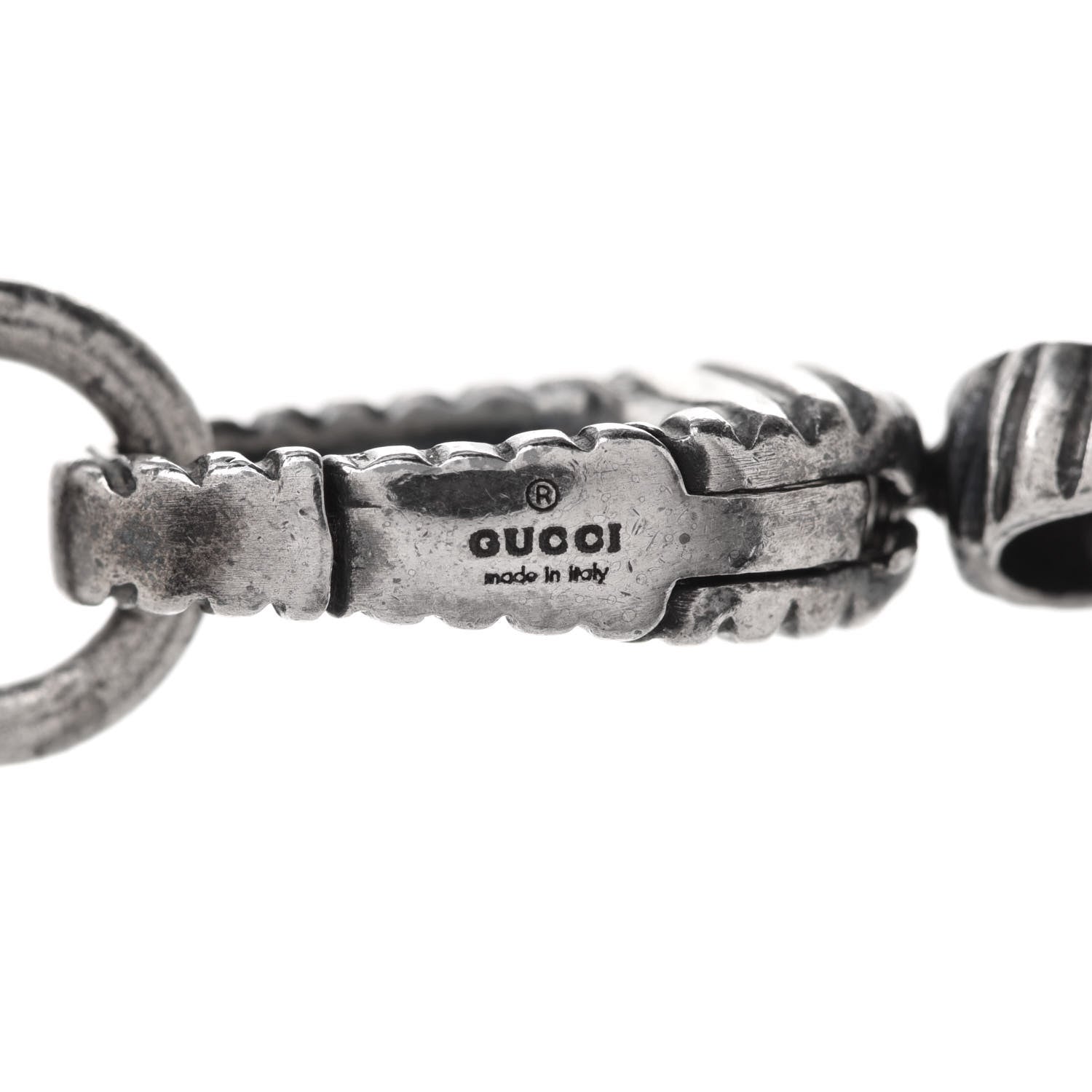 Gucci Sterling Silver Small Interlocking G Pendant Necklace 6 of 7