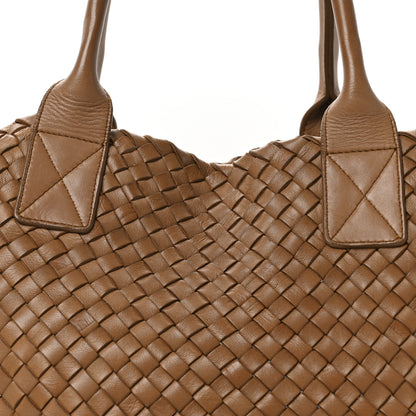 Bottega Veneta Nappa Intrecciato Large Cabat Tan 9 of 11