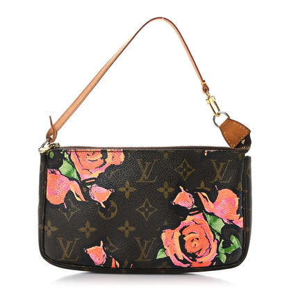 Louis Vuitton Monogram Roses Pochette Accessories 1 of 11
