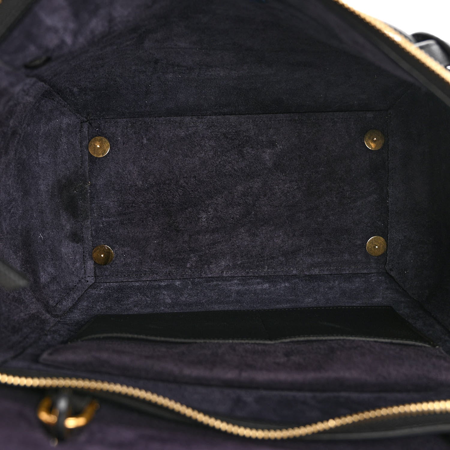 Celine Grained Calfskin Mini Belt Bag Black 5 of 10