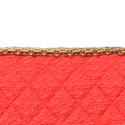 Chanel Tweed Quilted 2.55 Reissue Mini Flap Coral 9 of 13