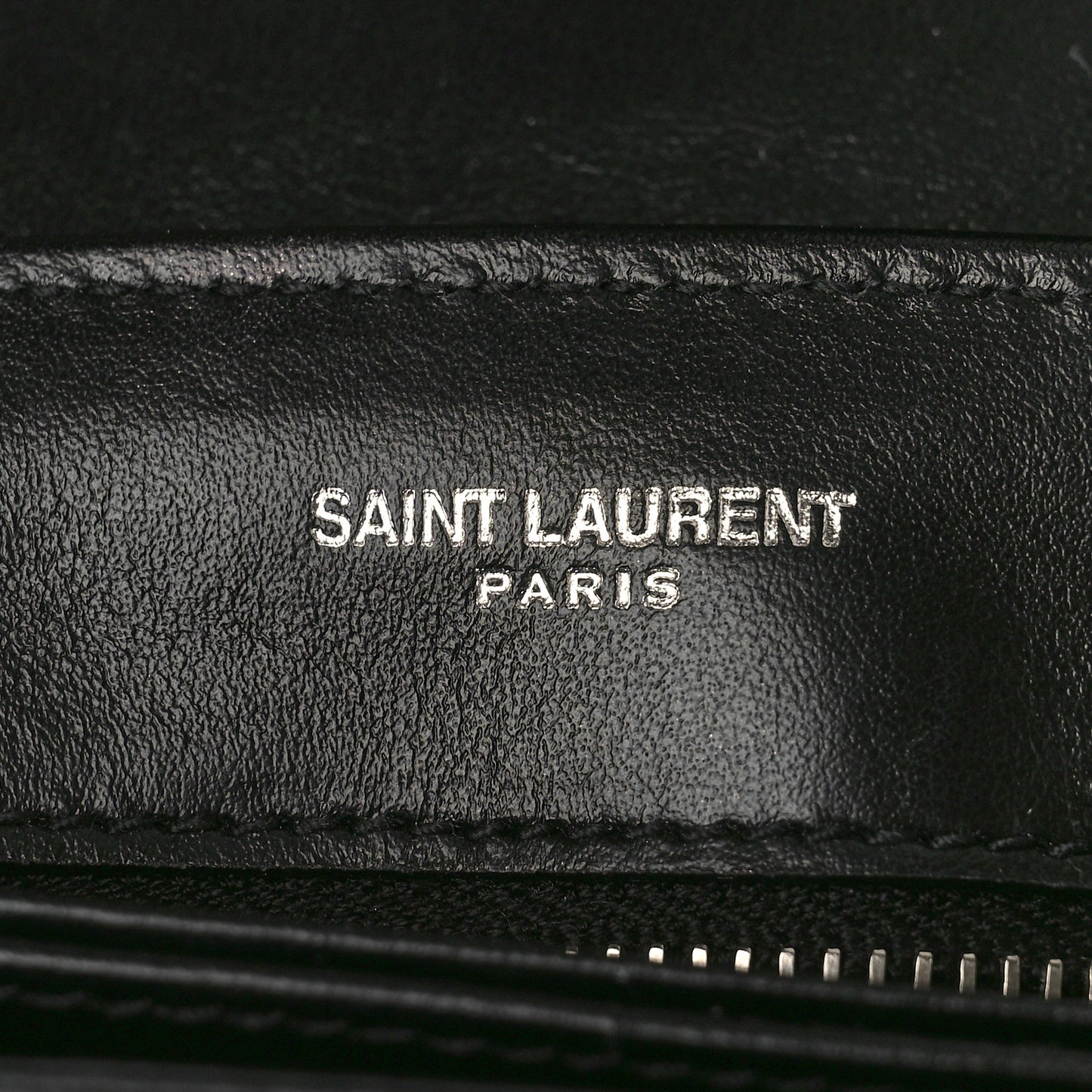 Calfskin Y Quilted Monogram Toy Loulou Crossbody Bag Black