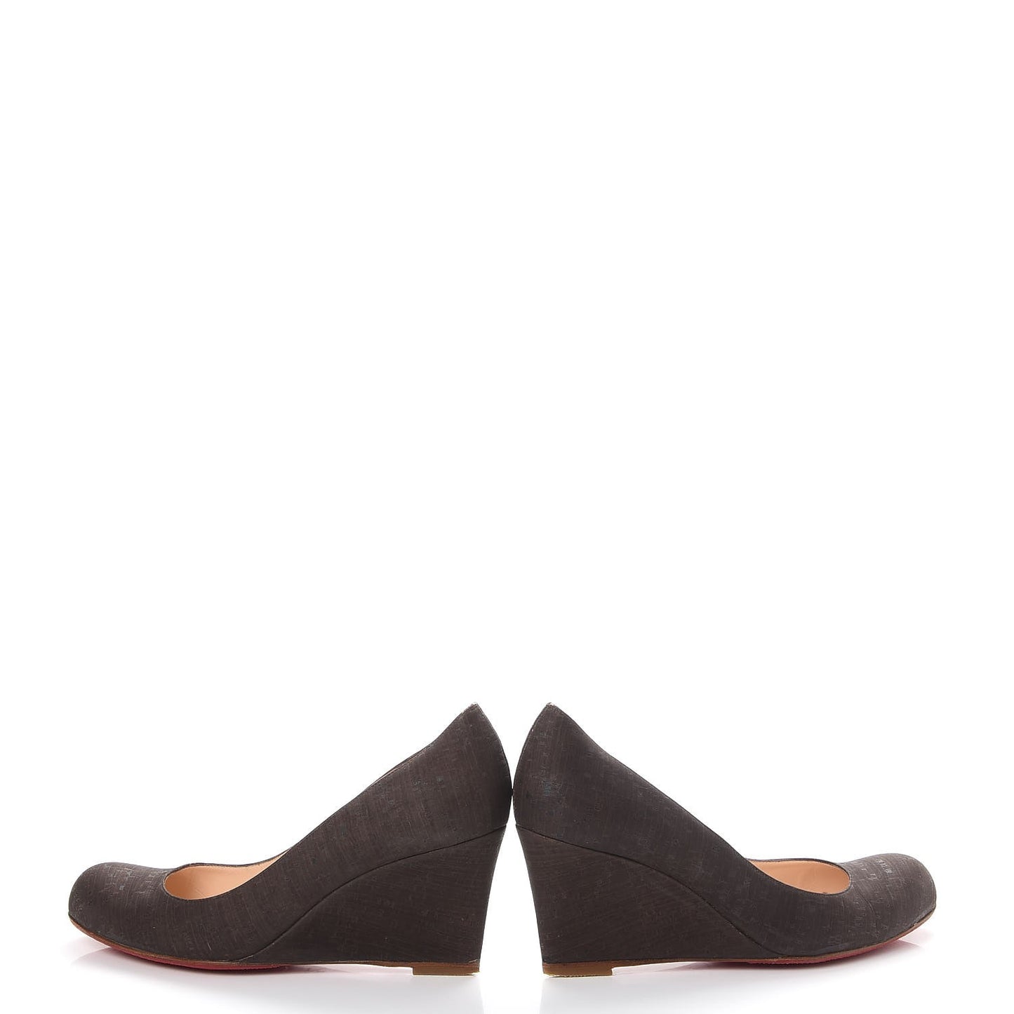 Cork Miss Boxe Wedges 39.5 Brown