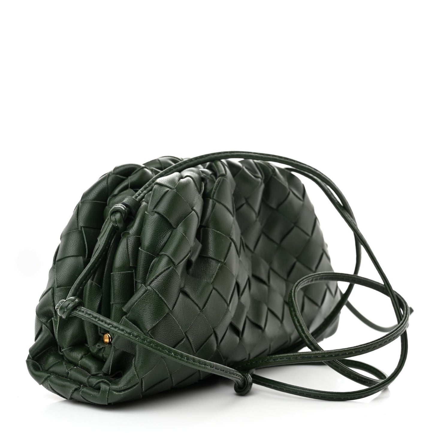 Nappa Intrecciato The Mini Pouch Raintree