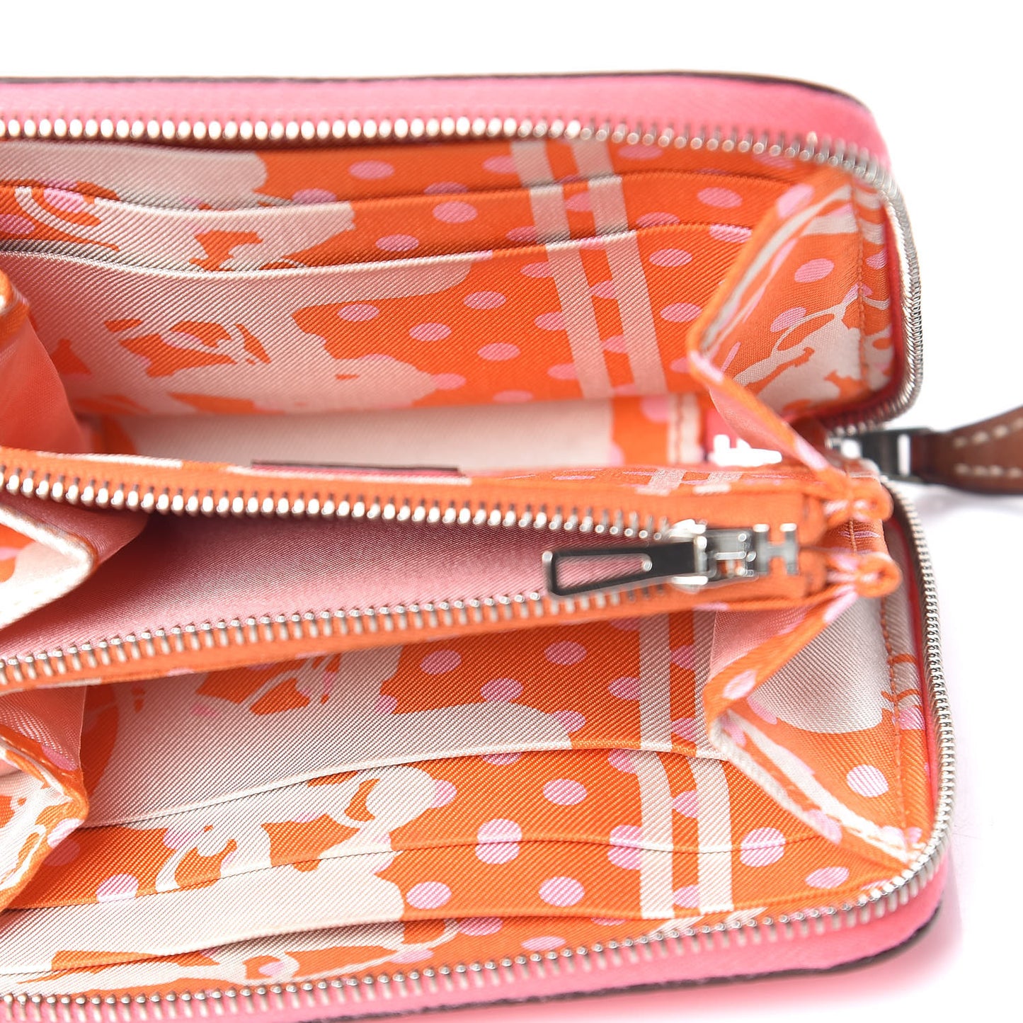 Epsom Silk'In Compact Wallet Rose Azalee