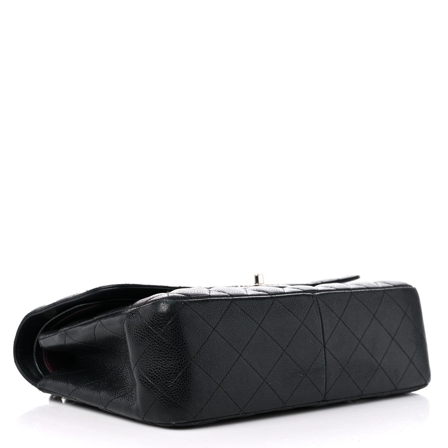 Chanel Caviar Quilted Jumbo Double Flap Black 4 of 17