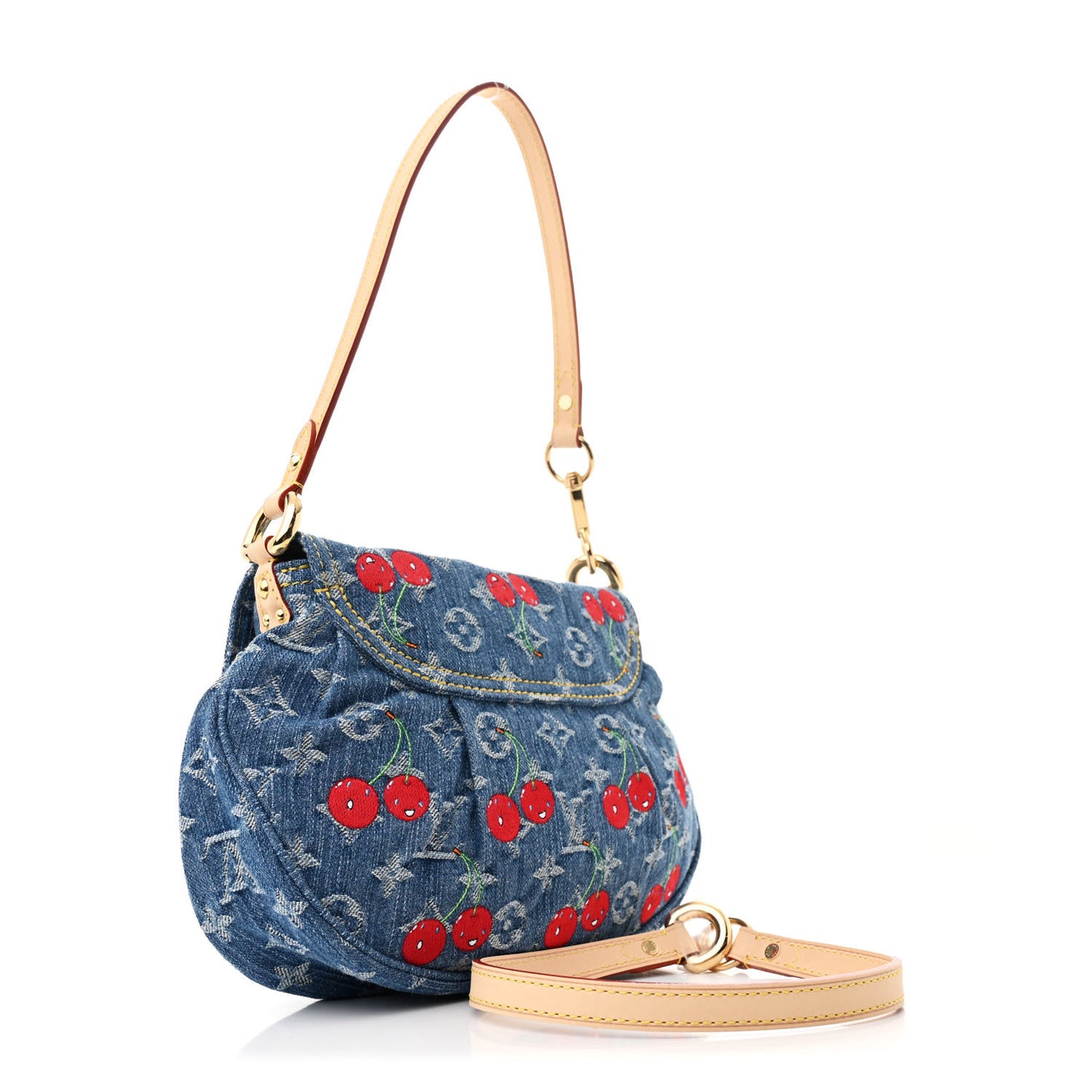 LV X TM Monogram Denim Cerises Sunset