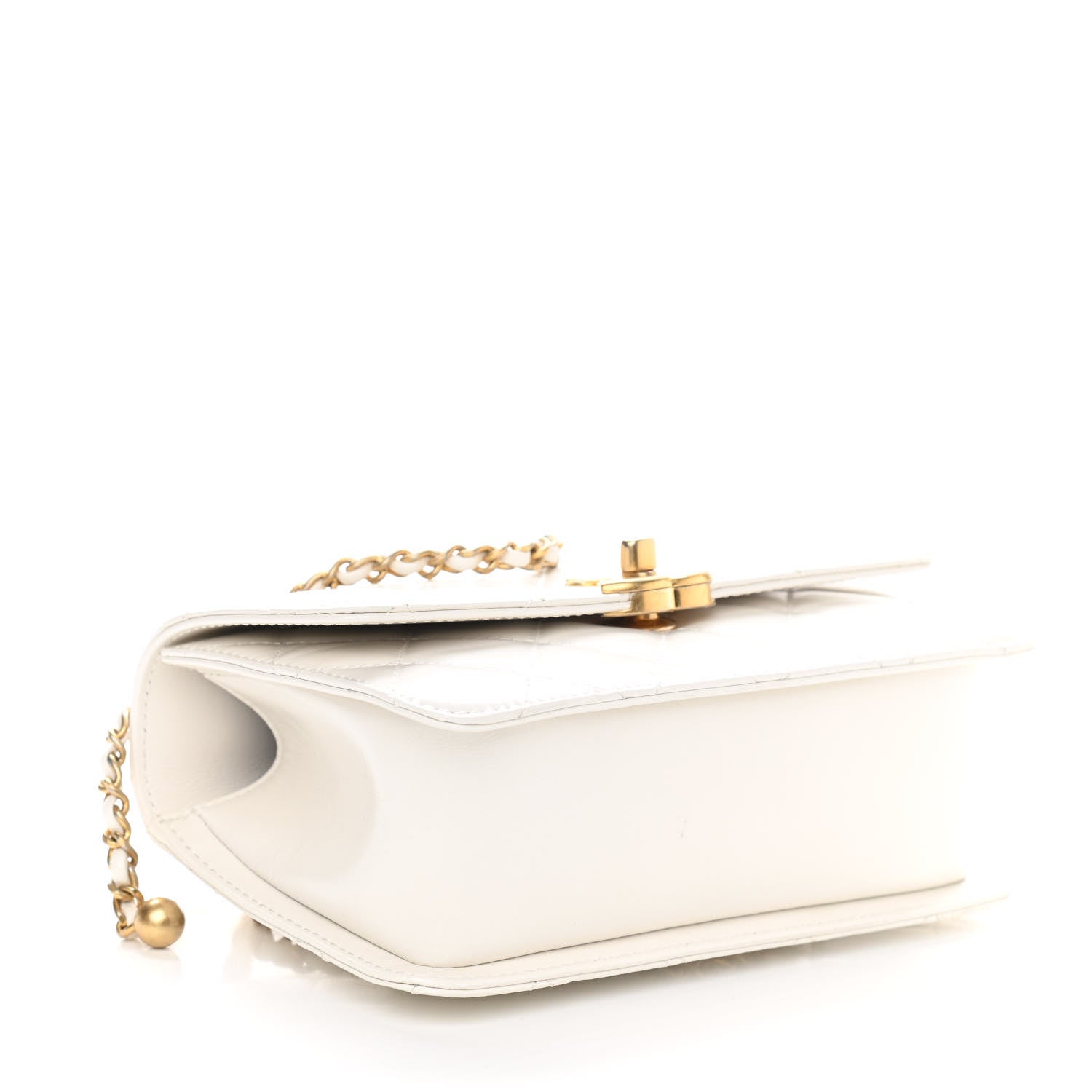 Chanel Calfskin Quilted Mini Perfect Fit Flap White 4 of 9